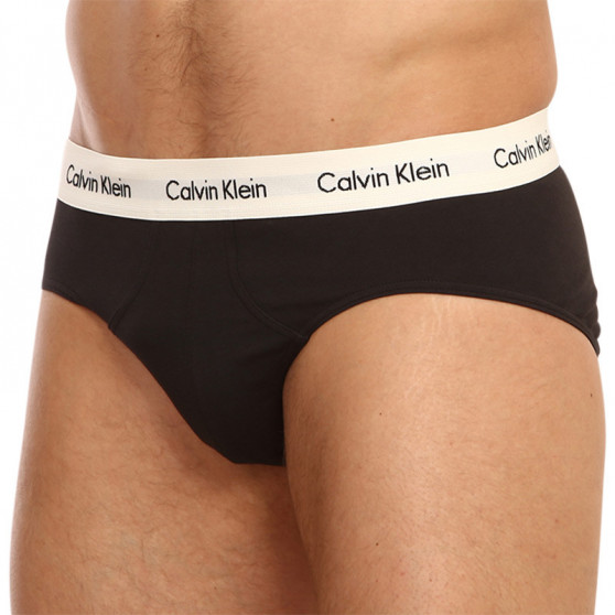 3PACK herrkalsonger Calvin Klein svart (U2661G-1UV)