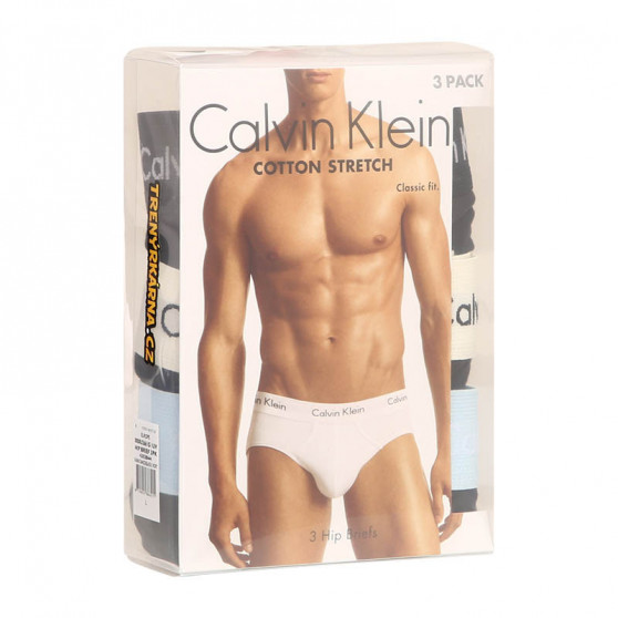 3PACK herrkalsonger Calvin Klein svart (U2661G-1UV)