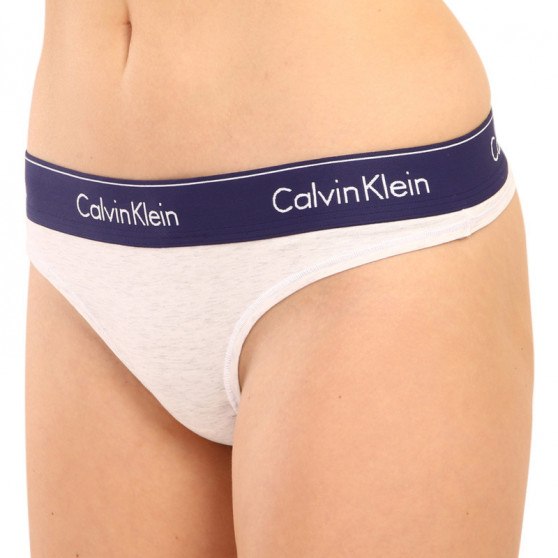 Stringtrosor för dam Calvin Klein grå (F3786E-PHH)