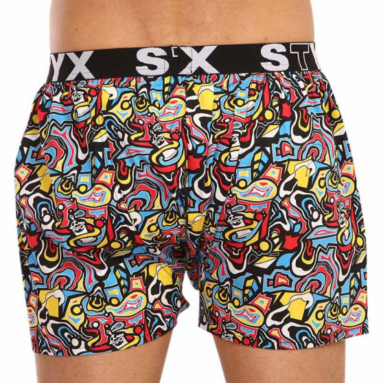 Boxershorts för herrar Styx konst sport gummi skiss (B1254)