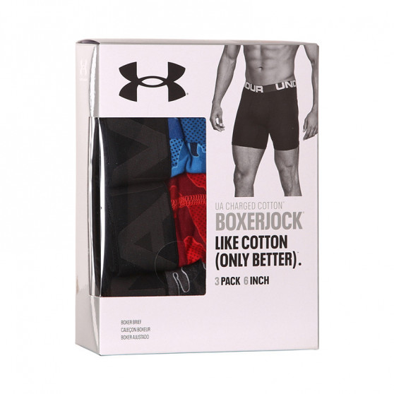 3PACK Boxershorts för herrar Under Armour multicolour (1363615 011)