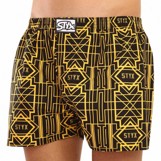 Boxershorts för herrar Styx konst klassiskt gummi Gatsby (A1352)