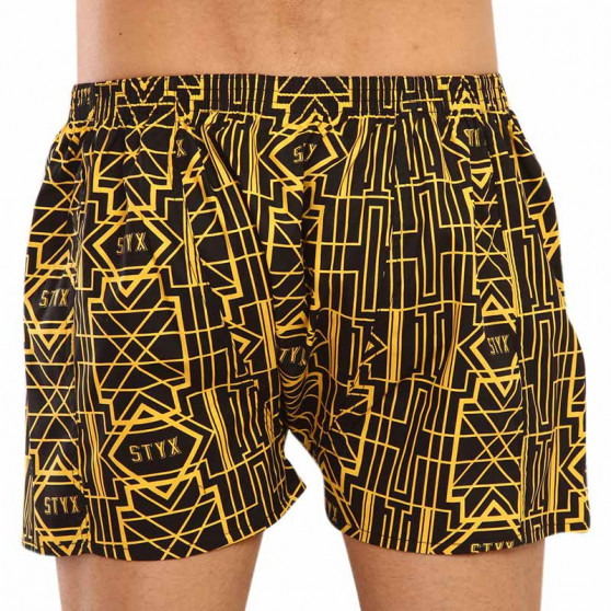 Boxershorts för herrar Styx art klassiskt gummi överdimensionerat Gatsby (E1352)