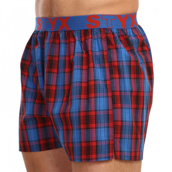 10PACK Boxershorts för herrar Styx sport gummi (B911234567890)