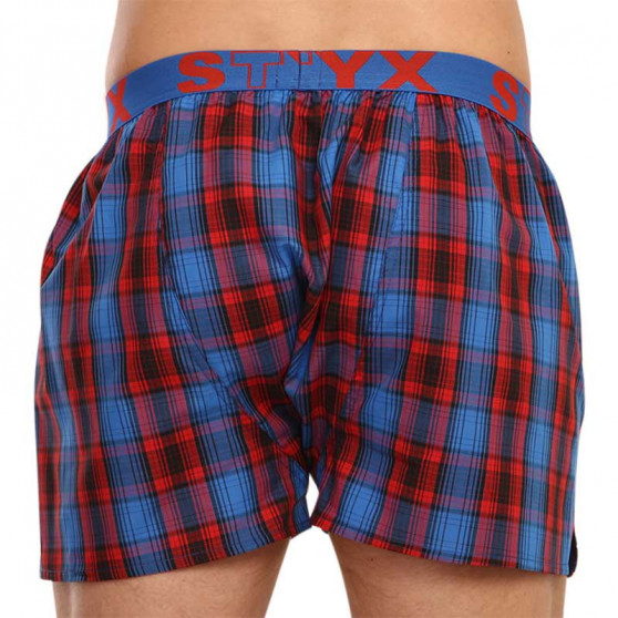 10PACK Boxershorts för herrar Styx sport gummi (B911234567890)