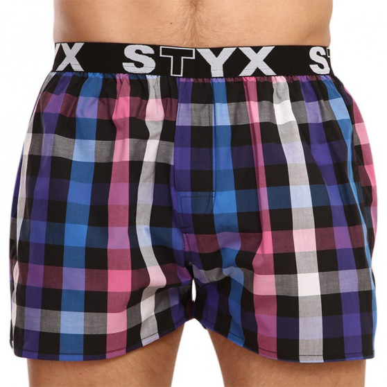 10PACK Boxershorts för herrar Styx sport gummi (B911234567890)