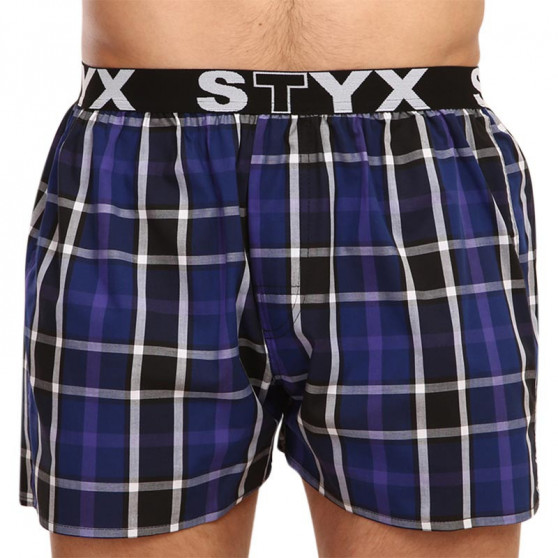 10PACK Boxershorts för herrar Styx sport gummi (B911234567890)