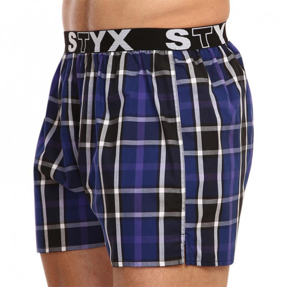 10PACK Boxershorts för herrar Styx sport gummi (B911234567890)