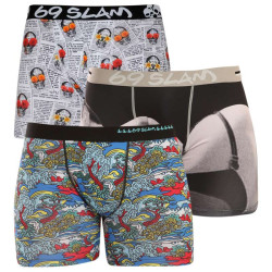 3PACK boxershorts för herrar 69SLAM fit mix (3/1/69SL)