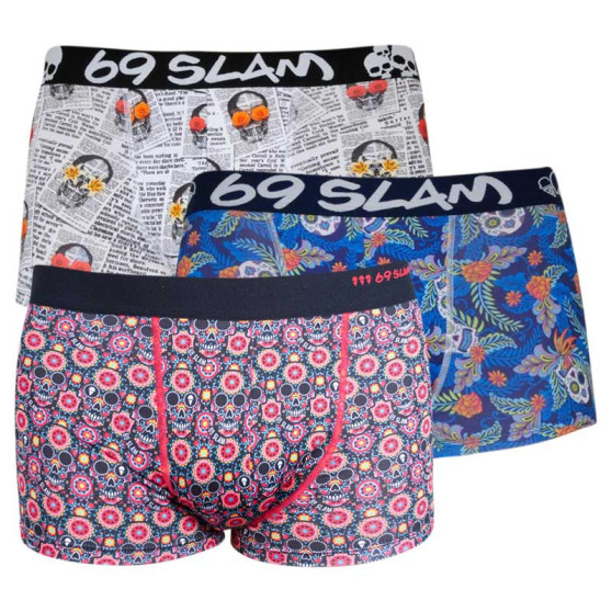 3PACK boxershorts för män 69SLAM (3/2/69SL)