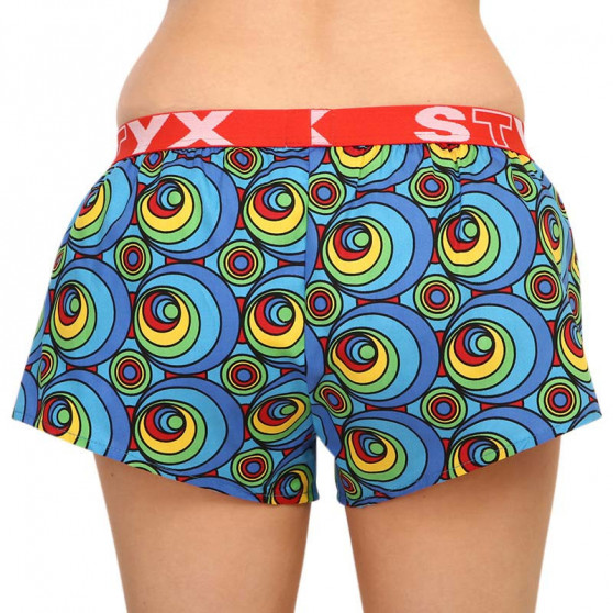 Damshorts Styx konst sport gummi ringar (T1151)