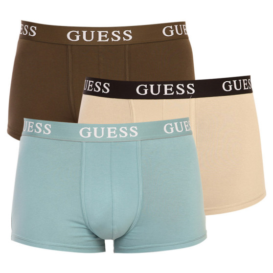 3PACK Boxershorts för herrar Guess multicolour (U2RG00K6YW1 - F12Z)