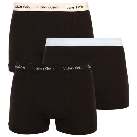 3PACK Boxershorts för herrar Calvin Klein svart (U2662G-1UV)