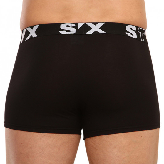 3PACK Boxershorts för herrar Styx sport elastisk svart (G9606060)