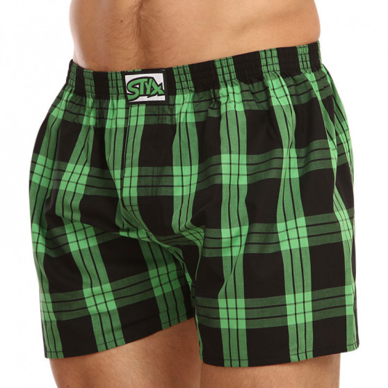 3PACK Boxershorts för herrar Styx klassisk elastisk flerfärgad (A9111620)