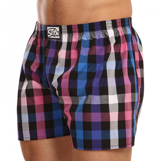 3PACK Boxershorts för herrar Styx klassisk elastisk flerfärgad (A9121517)