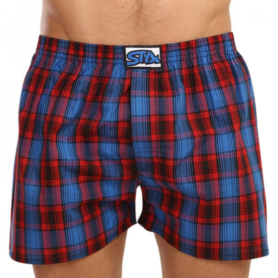 3PACK Boxershorts för herrar Styx klassisk elastisk flerfärgad (A9121517)