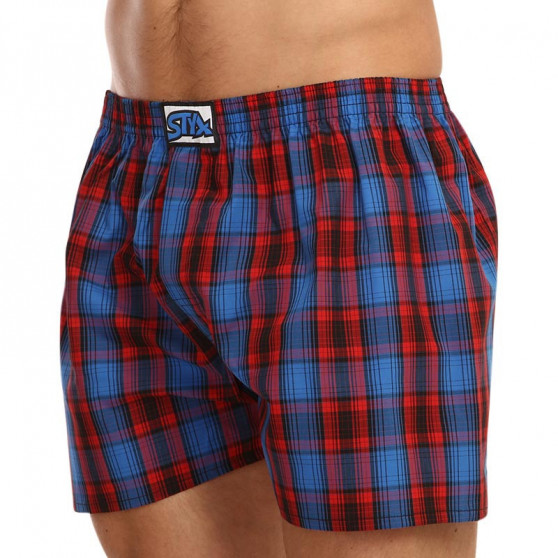 3PACK Boxershorts för herrar Styx klassisk elastisk flerfärgad (A9121517)