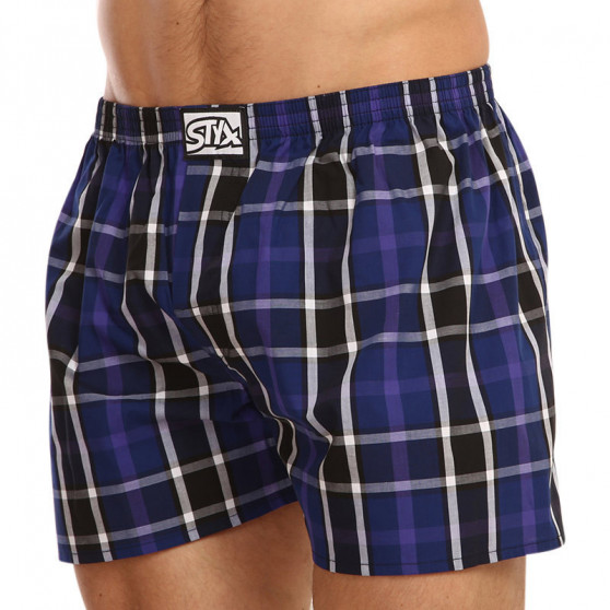 3PACK Boxershorts för herrar Styx klassisk elastisk flerfärgad (A9141819)