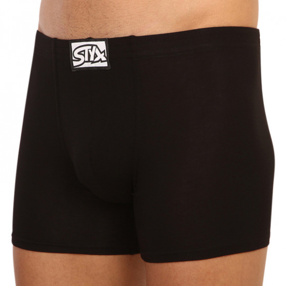 3PACK Boxershorts för herrar Styx lång klassisk elastisk flerfärgad (F9606769)