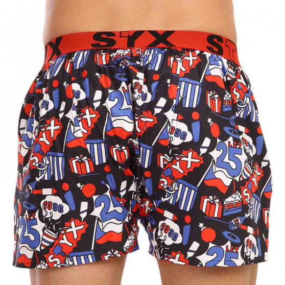 Boxershorts för herrar Styx konst sport gummi 25 år (B1454)