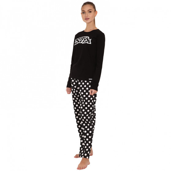 Pyjamas för damer Styx prickar (PDD1055)