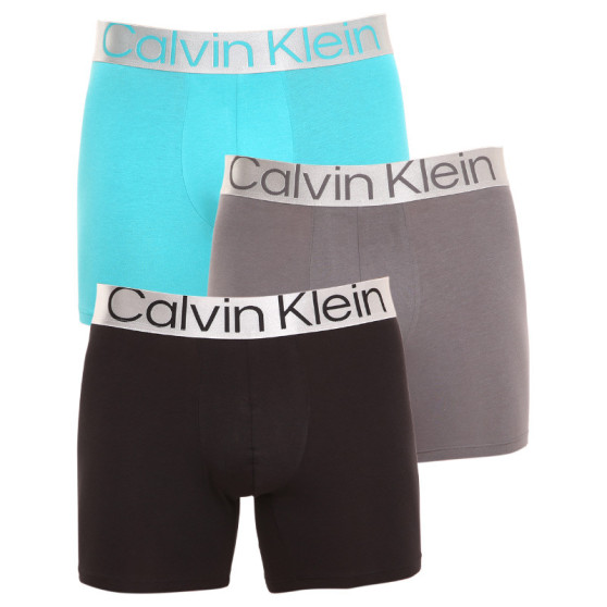 3PACK Boxershorts för herrar Calvin Klein multicolour (NB3131A-13C)