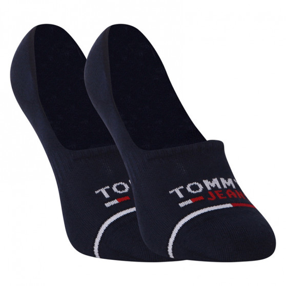 2PACK herrstrumpor Tommy Hilfiger extra låg blå (701218959 002)