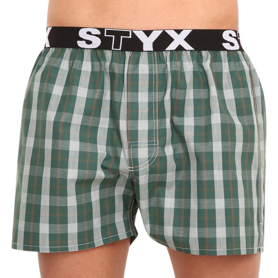 Boxershorts för herrar Styx sport elastisk flerfärgad (B114)