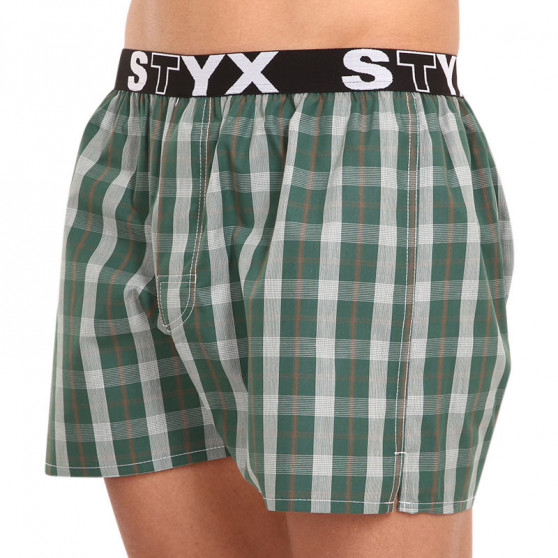 Boxershorts för herrar Styx sport elastisk flerfärgad (B114)