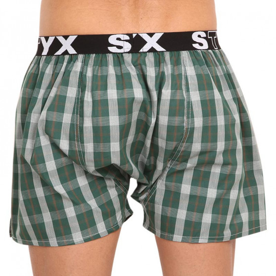 Boxershorts för herrar Styx sport elastisk flerfärgad (B114)