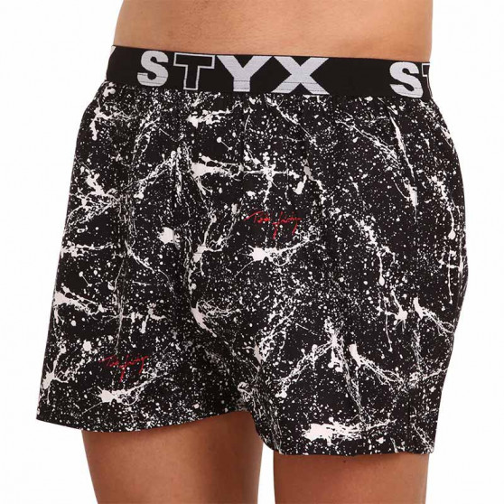 Boxershorts för herrar Styx konst sport gummi Jáchym (B1354)