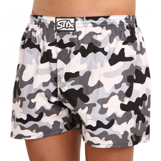 Boxershorts för herrar Styx art classic rubber camouflage (A1457)