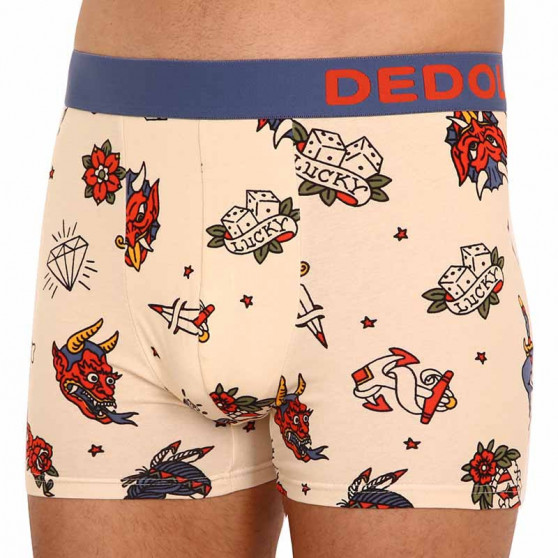 Glada boxershorts för män Dedoles Old school-tatueringar (GMMT917)