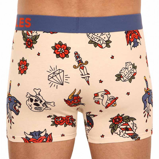 Glada boxershorts för män Dedoles Old school-tatueringar (GMMT917)