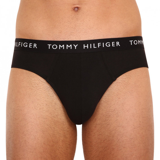 3PACK herrkalsonger Tommy Hilfiger svart (UM0UM02206 0TE)