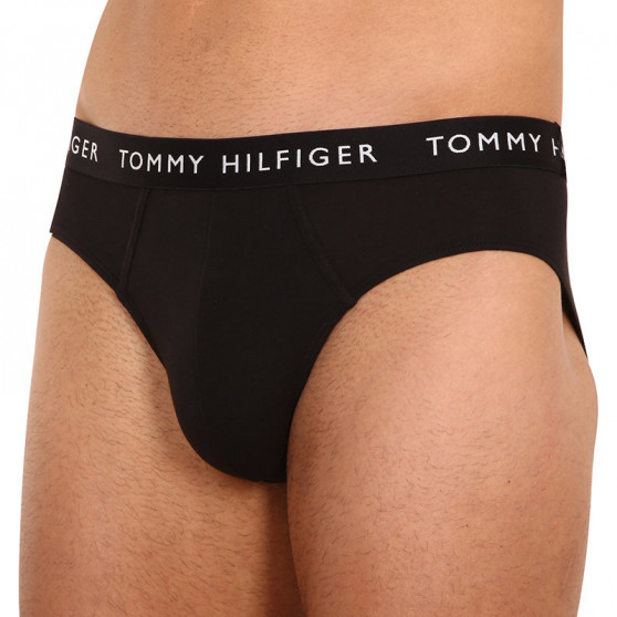 3PACK herrkalsonger Tommy Hilfiger svart (UM0UM02206 0TE)