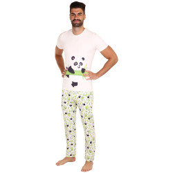 Gladlynt herrpyjamas Dedoles Panda och bambu (D-M-SW-MP-C-C-1443)