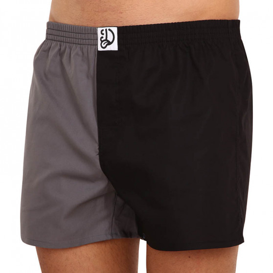 boxershorts för herrar Dedoles svart-grå (D-M-UN-LB-B-C-1577)