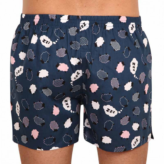 Glada Boxershorts för herrar Dedoles Räknande får (GMLB024)