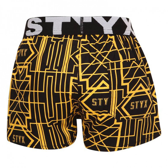 Barn shorts Styx konst sport gummi Gatsby (BJ1352)