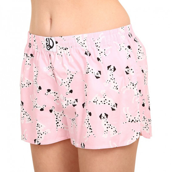 Glada damshorts Dedoles Rosa dalmatiner (DWLB146)