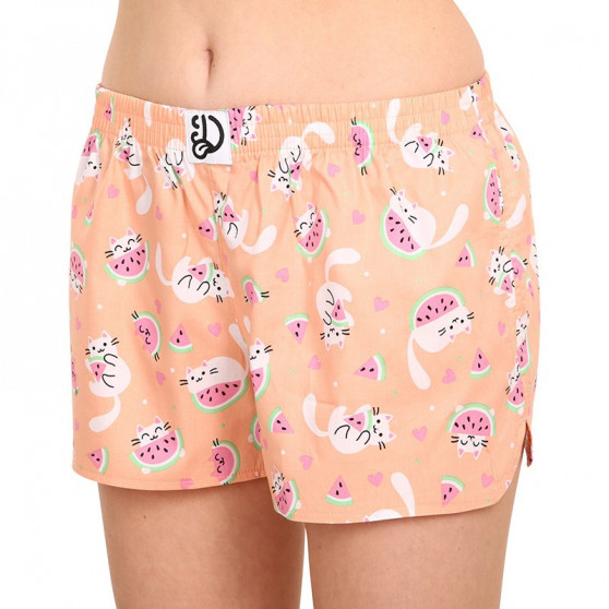 Glada damshorts Dedoles Katt med vattenmelon (DWLB183)