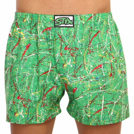 3PACK Boxershorts för herrar Styx art classic rubber oversize Jáchym (E13535556)