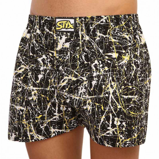 3PACK Boxershorts för herrar Styx art classic rubber oversize Jáchym (E13535556)