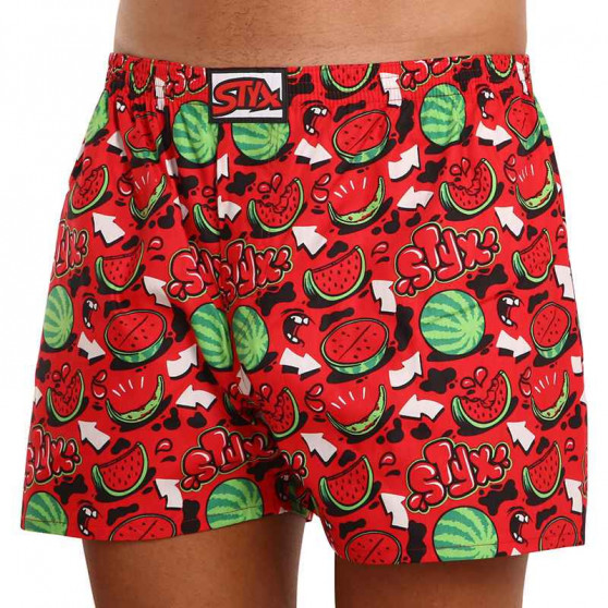 Boxershorts för herrar Styx konst klassiska gummimeloner (A1459)