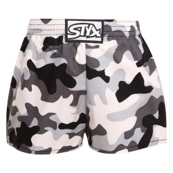 Shorts för barn Styx art classic rubber camouflage (J1457)