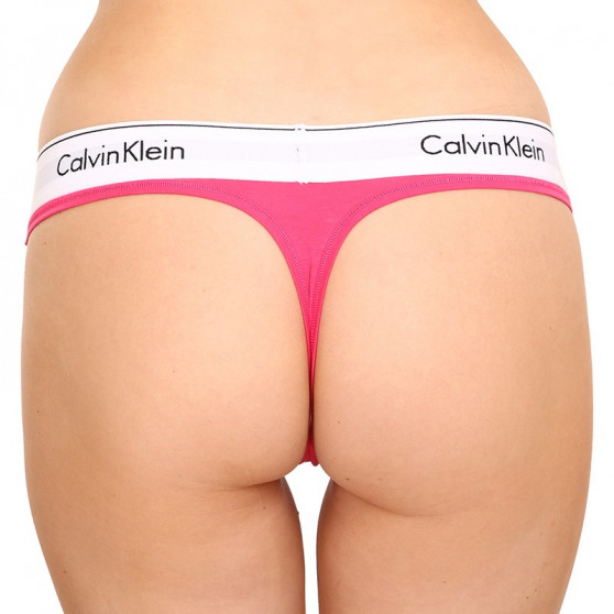 Stringtrosor för kvinnor Calvin Klein rosa (F3786E-VGY)