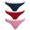 3PACK Stringtrosor för kvinnor Tommy Hilfiger multicolour (UW0UW02521 0XR)