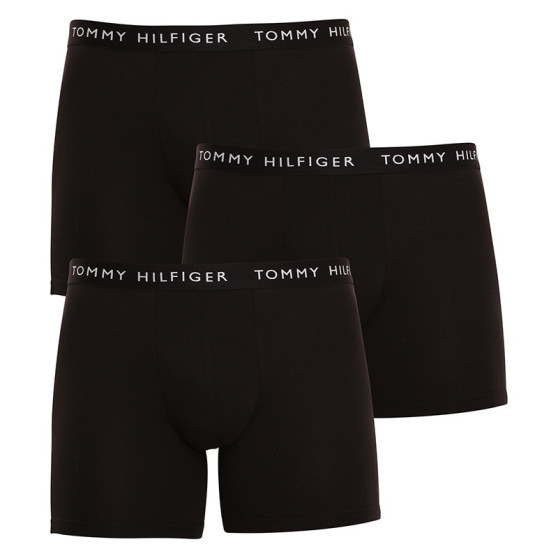 3PACK Boxershorts för herrar Tommy Hilfiger svart (UM0UM02204 0TE)